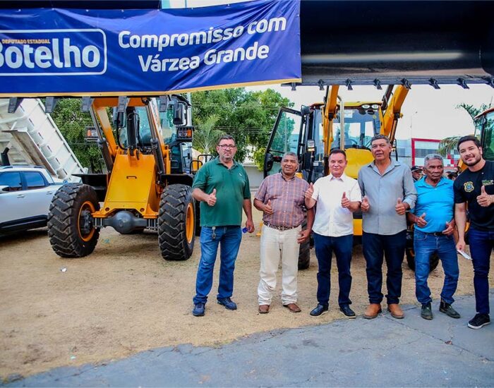 Várzea Grande recebe equipamentos para fortalecer agricultura familiar e limpeza urbana