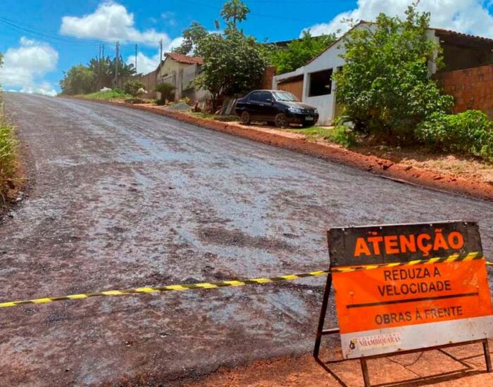 Articulação de Botelho viabiliza pavimentação no Jardim Glória I, em Várzea Grande