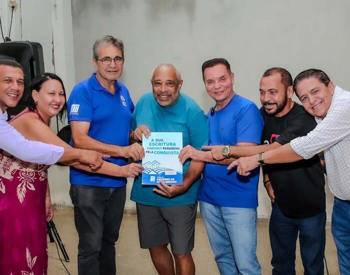 Botelho garante entrega gratuita de títulos definitivos a famílias do Jardim Renascer em Cuiabá