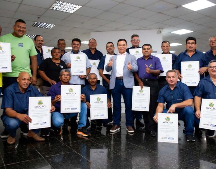 Deputado Botelho homenageia trabalhadores do transporte coletivo da Baixada Cuiabana