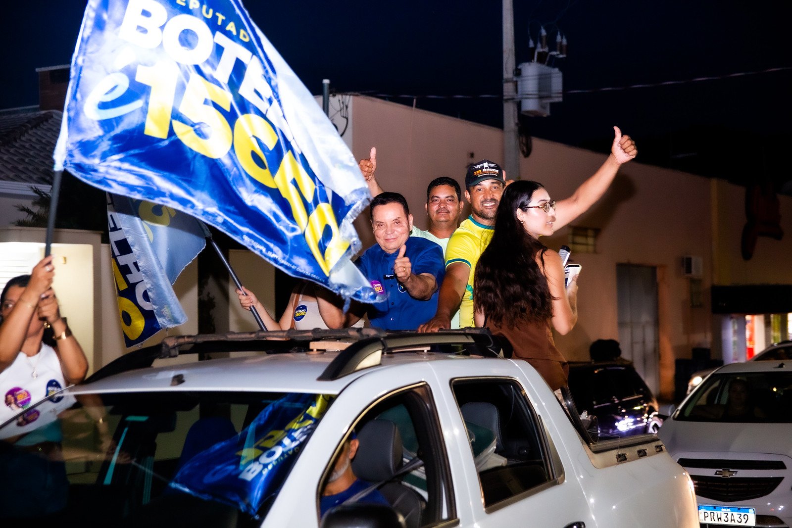 Rio Branco mostra força e recebe Botelho com grande carreata e apoio de lideranças