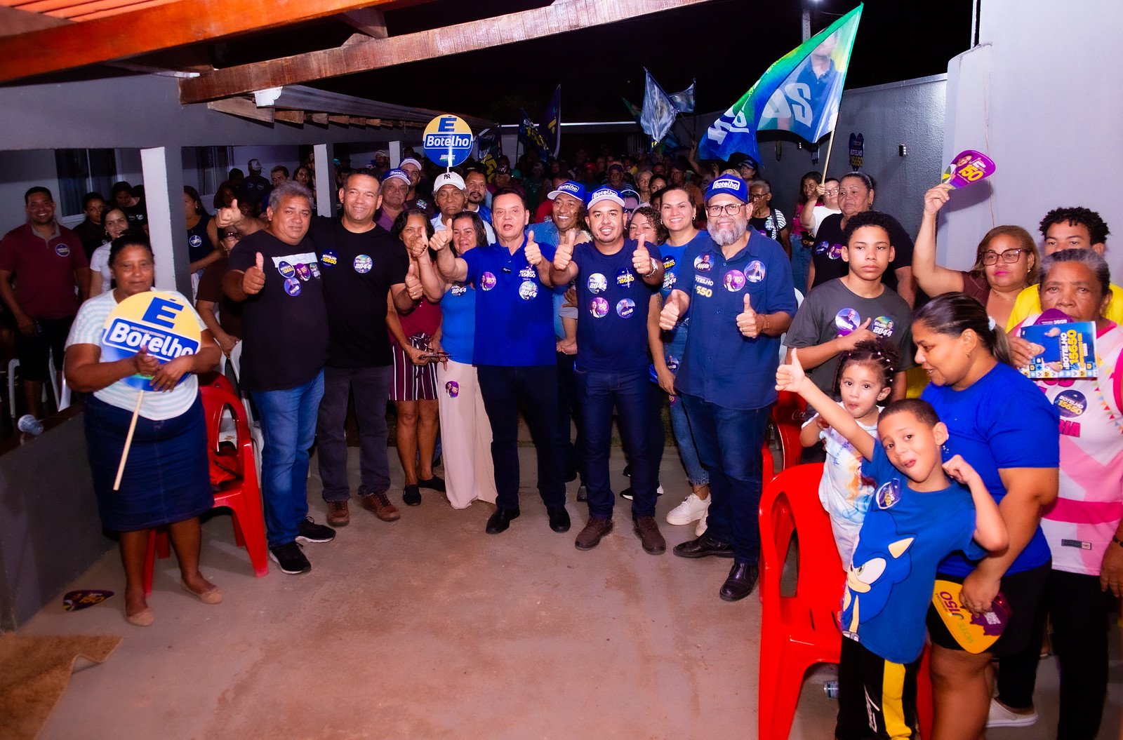 Botelho reforça compromisso com asfaltamento da Agrovila das Palmeiras, em Santo Antônio de Leverger